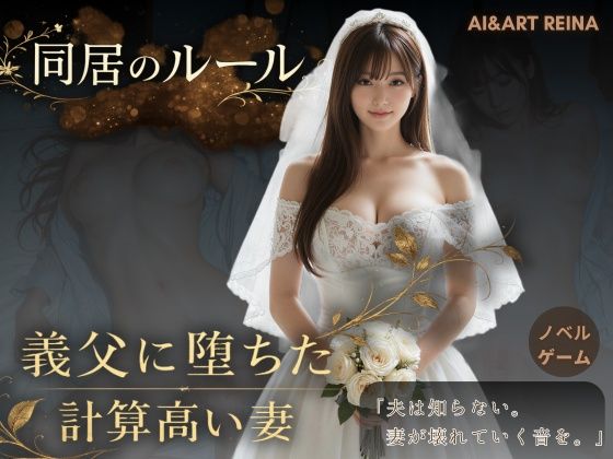 【同居のルール ―義父に堕ちた計算高い妻―＜ノベルゲーム＞（実写系）】AI＆ART Reina＠